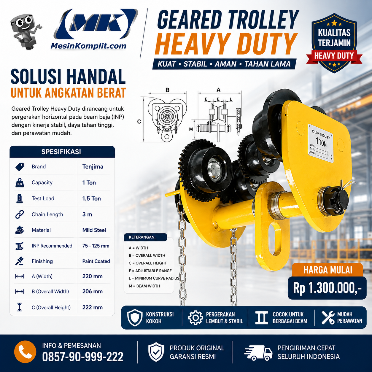Manual Heavy Duty Ge...